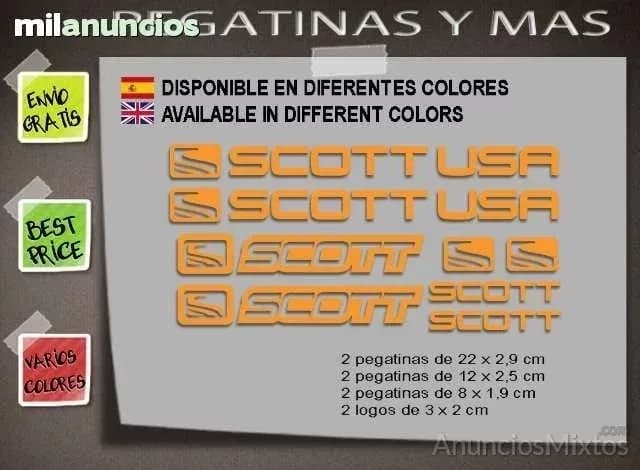 Pegatinas scott usa ref: f126 - Foto 4