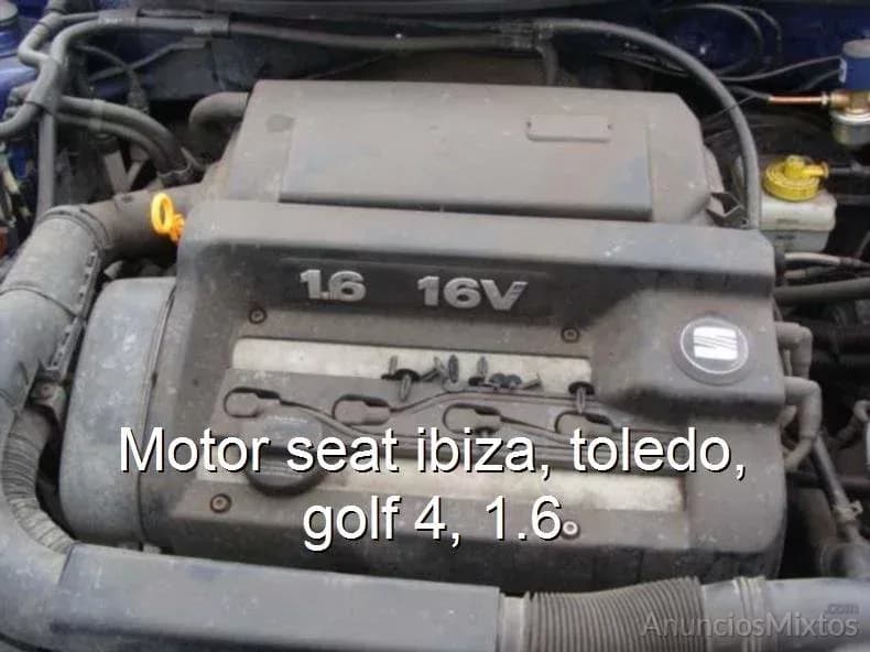Motor seat ibiza, toledo, golf 4, 1.6 - Foto 1