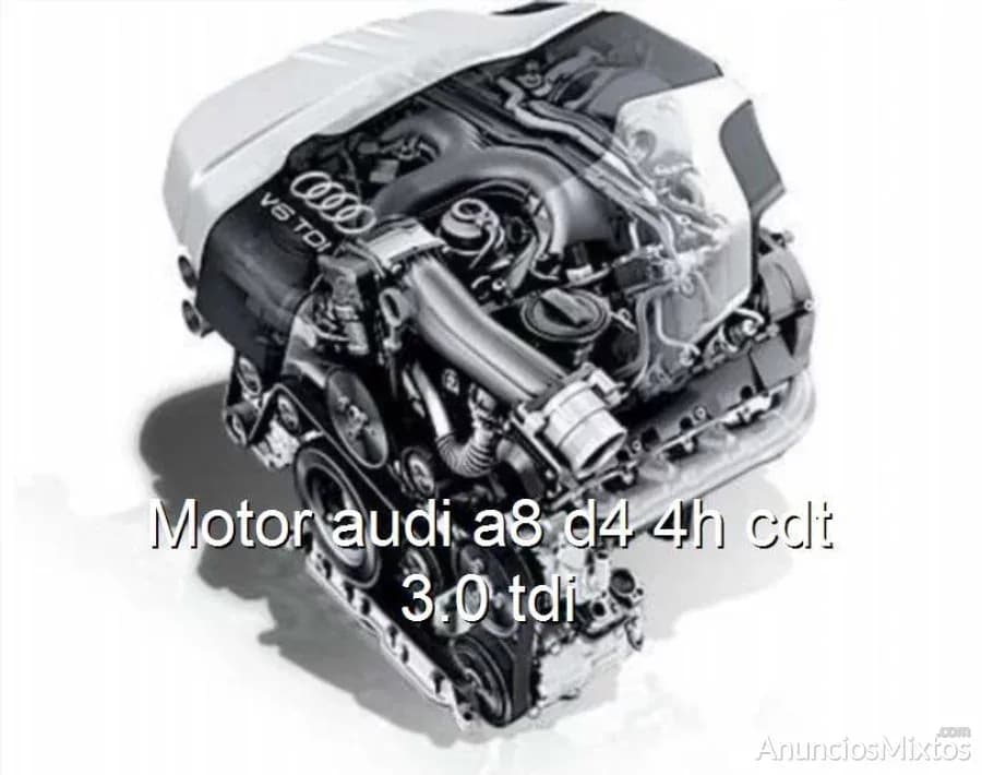 Motor audi a8 d4 4h cdt 3.0 tdi - Foto 1
