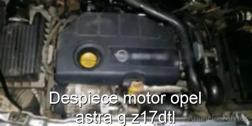 Despiece motor opel astra g z17dtl - Foto 1