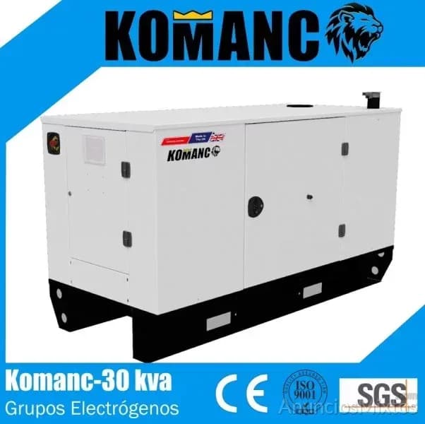 Grupo electrógeno 30 Kva motor Perkins Stamford - Foto 1