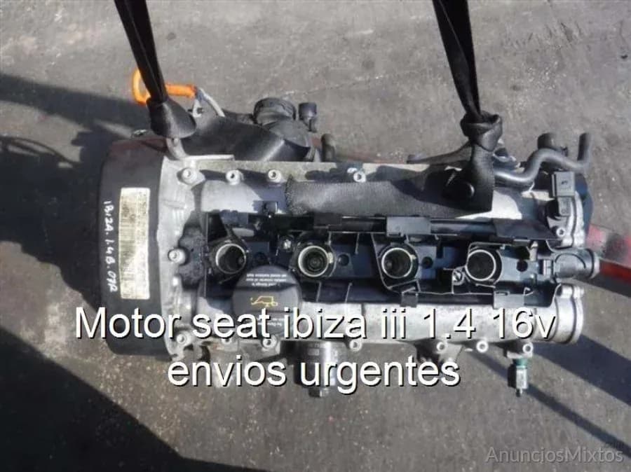 Motor seat ibiza iii 1.4 16v envios urgentes - Foto 1