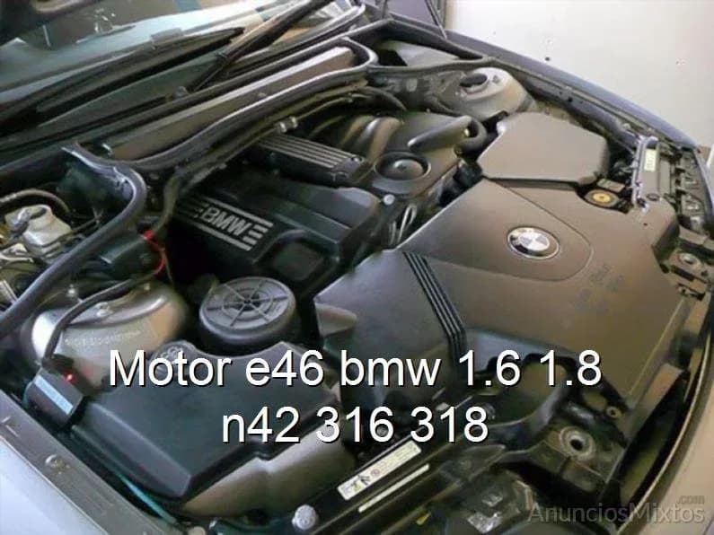 Motor e46 bmw 1.6 1.8 n42 316 318 - Foto 1