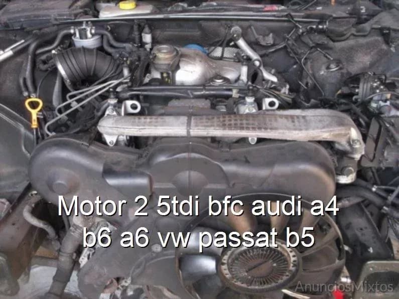 Motor 2 5tdi bfc audi a4 b6 a6 vw passat b5 - Foto 1