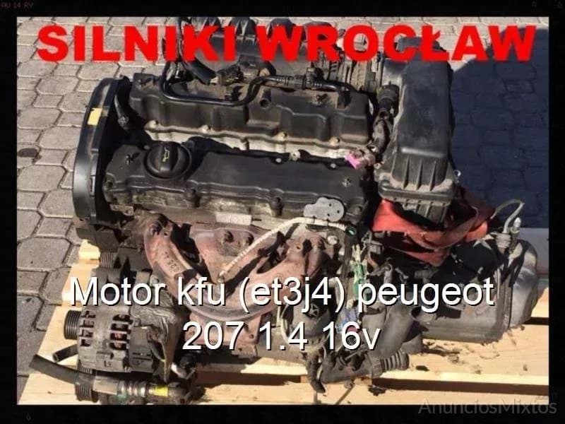 Motor kfu (et3j4) peugeot 207 1.4 16v - Foto 1