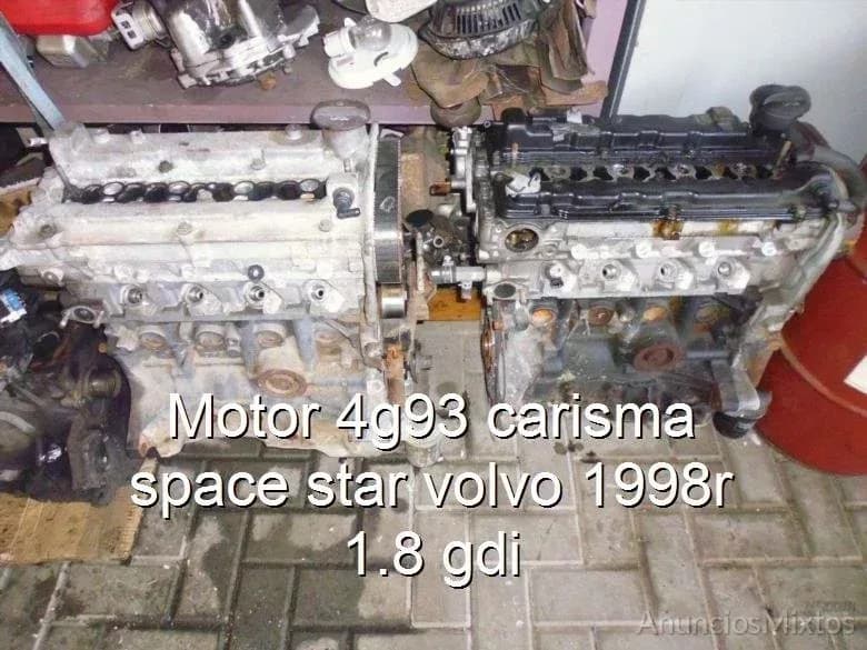Motor 4g93 carisma space star volvo 1998r 1.8 gdi - Foto 1