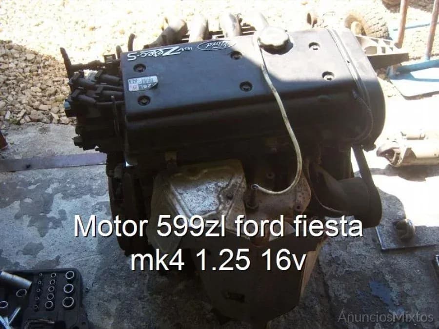 Motor 599zl ford fiesta mk4 1.25 16v - Foto 1