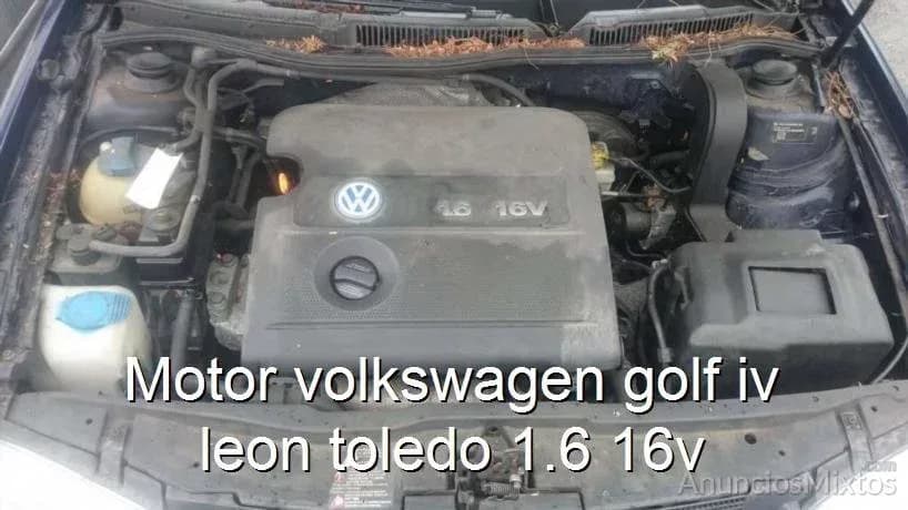 Motor volkswagen golf iv leon toledo 1.6 16v - Foto 1