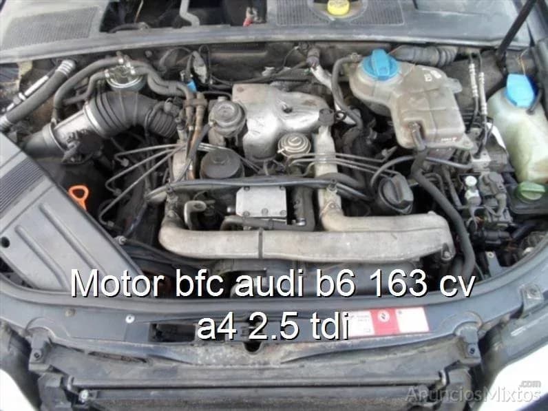 Motor bfc audi b6 163 cv a4 2.5 tdi - Foto 1