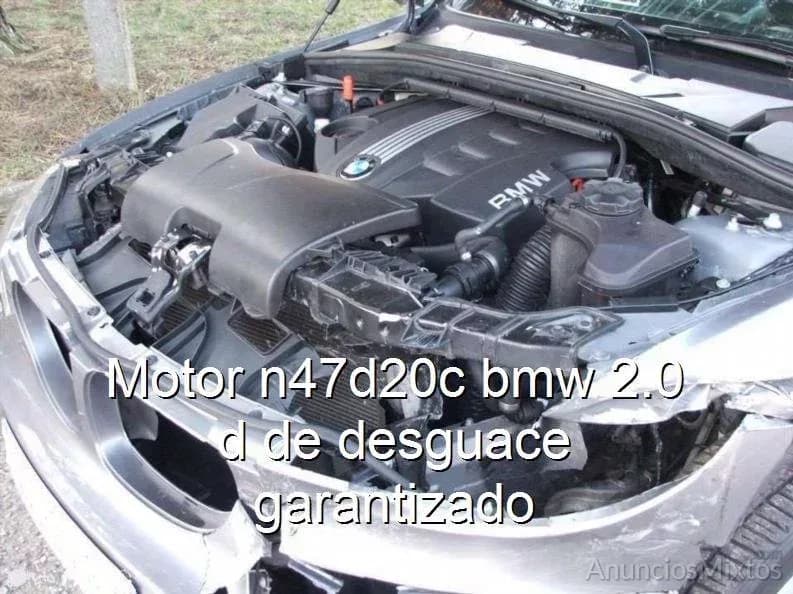 Motor n47d20c bmw 2.0 d de desguace garantizado - Foto 1