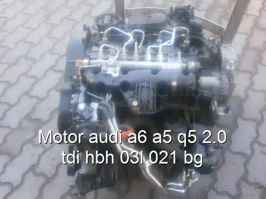 Motor audi a6 a5 q5 2.0 tdi hbh 03l 021 bg - Foto 1