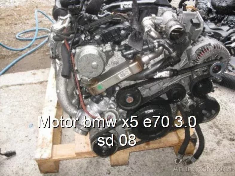 Motor bmw x5 e70 3.0 sd 08 - Foto 1