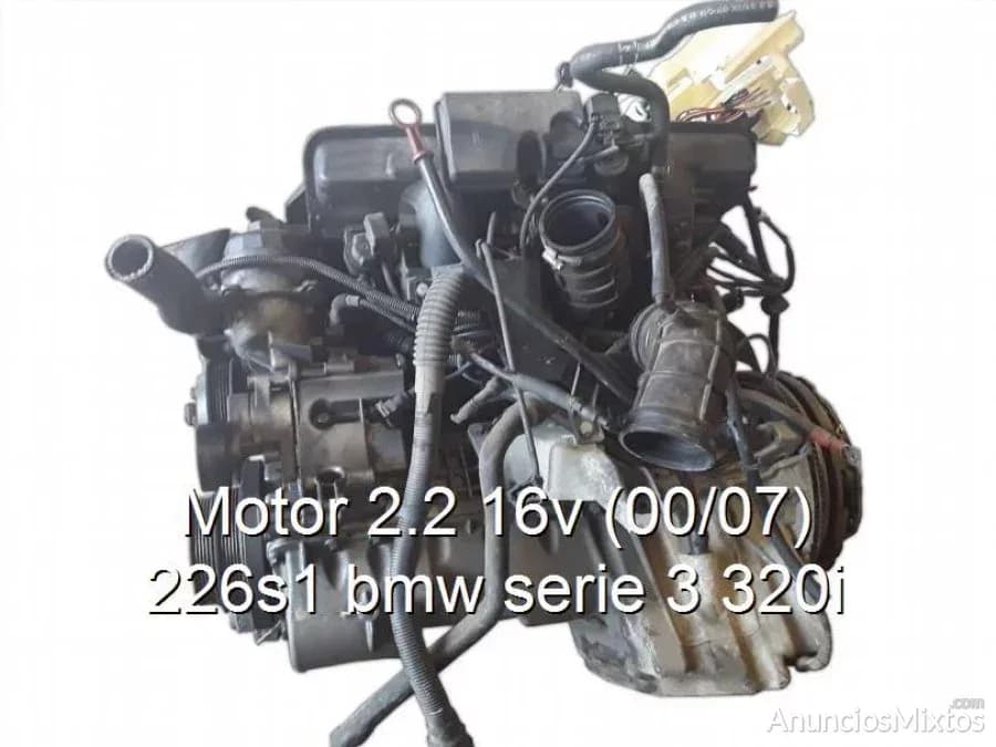 Motor 2.2 16v (00/07) 226s1 bmw serie 3 320i - Foto 1