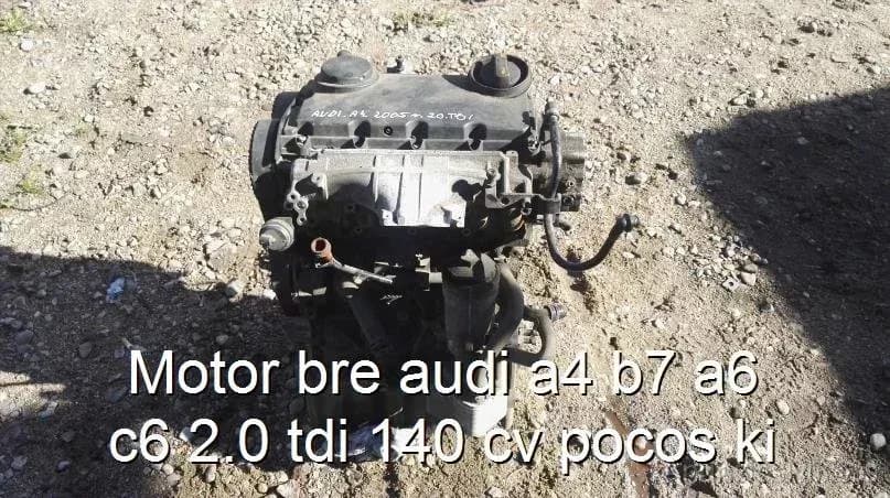 Motor bre audi a4 b7 a6 c6 2.0 tdi 140 cv pocos ki - Foto 1