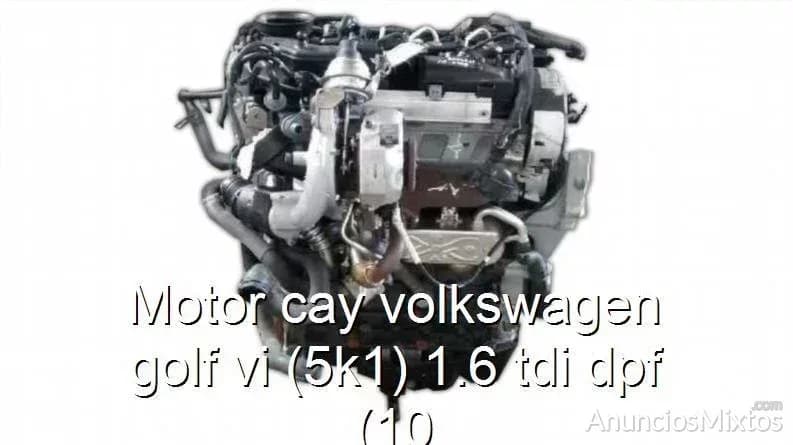 Motor cay volkswagen golf vi (5k1) 1.6 tdi dpf (10 - Foto 1