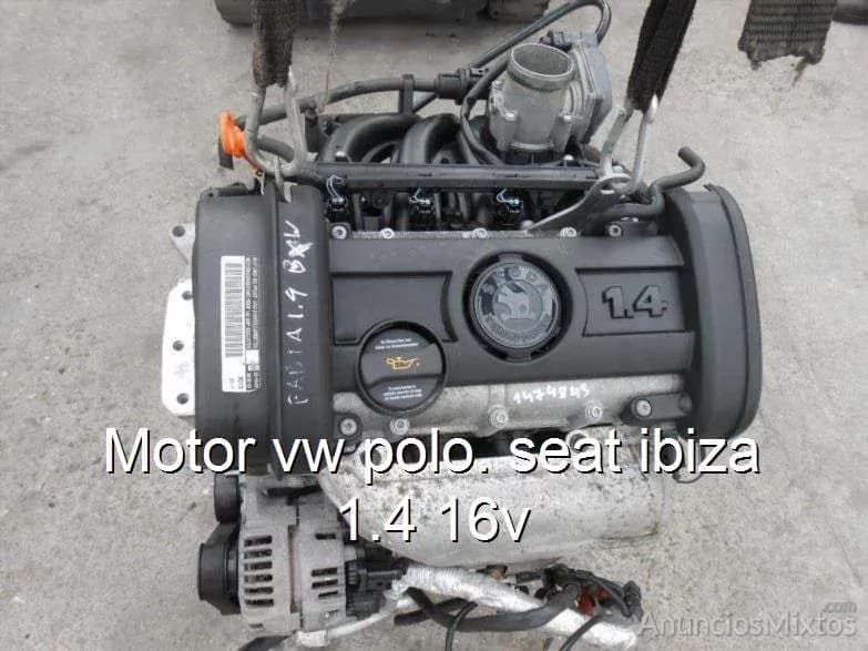 Motor vw polo. seat ibiza 1.4 16v - Foto 1