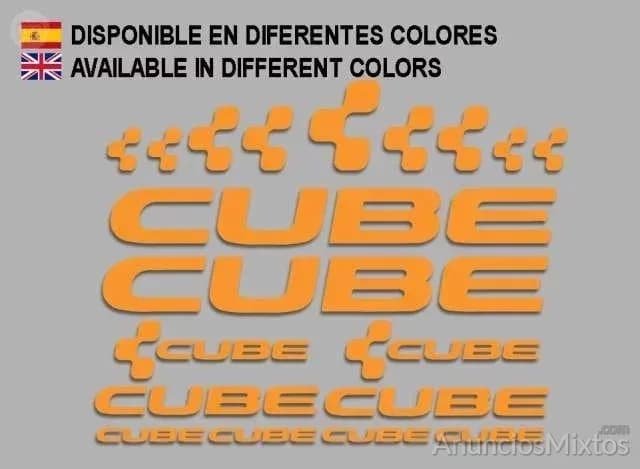 Pegatinas cube ref: f177 btt mtb bicis - Foto 2