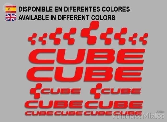 Pegatinas cube ref: f177 btt mtb bicis - Foto 6