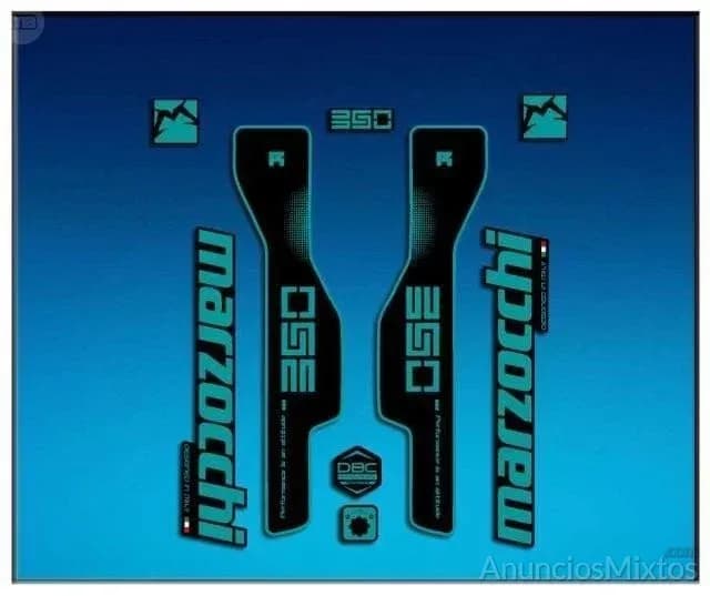 Pegatinas fork marzocchi 350r am75 - Foto 7