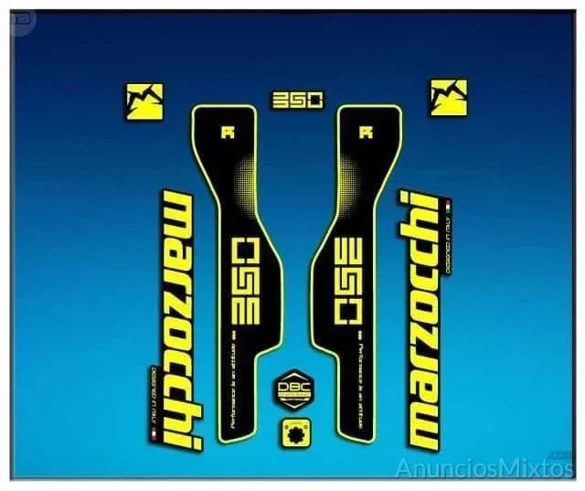 Pegatinas fork marzocchi 350r am75 - Foto 8