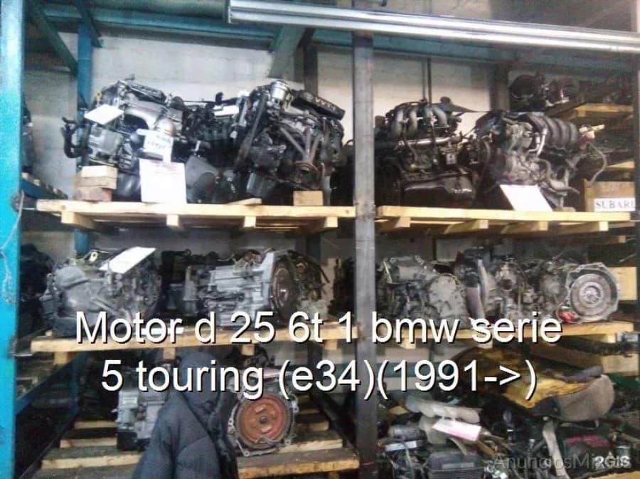 Motor d 25 6t 1 bmw serie 5 touring (e34)(1991->) - Foto 1