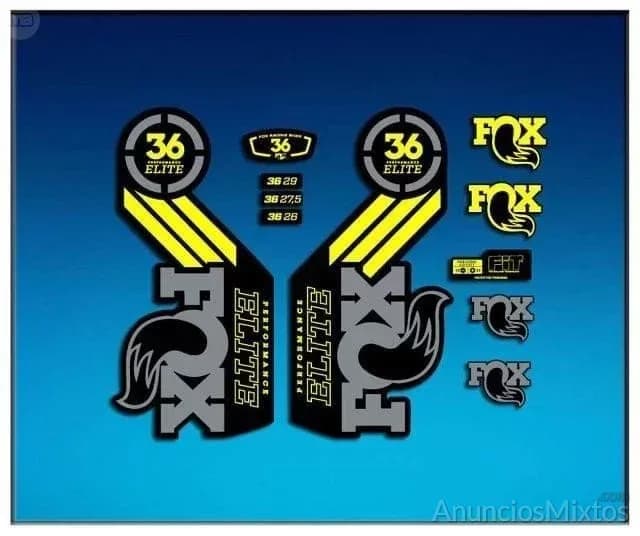 Pegatinas fox 36 performance elite am105 - Foto 6