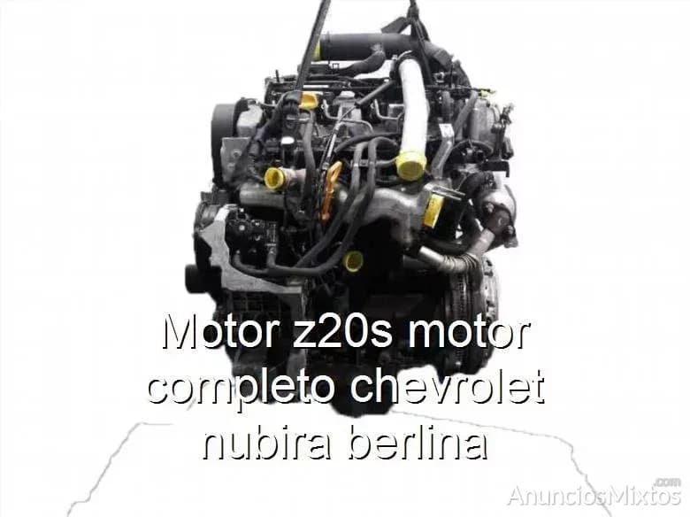 Motor z20s motor completo chevrolet nubira berlina - Foto 1
