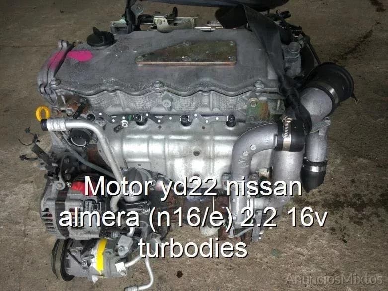 Motor yd22 nissan almera (n16/e) 2.2 16v turbodies - Foto 1