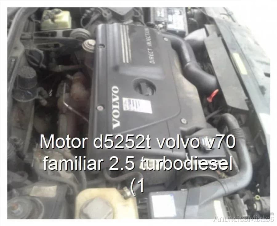 Motor d5252t volvo v70 familiar 2.5 turbodiesel (1 - Foto 1