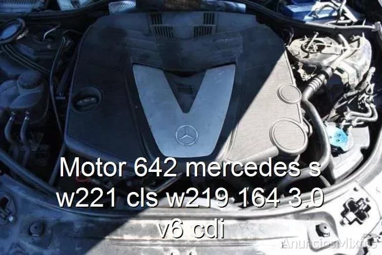 Motor 642 mercedes s w221 cls w219 164 3.0 v6 cdi - Foto 1