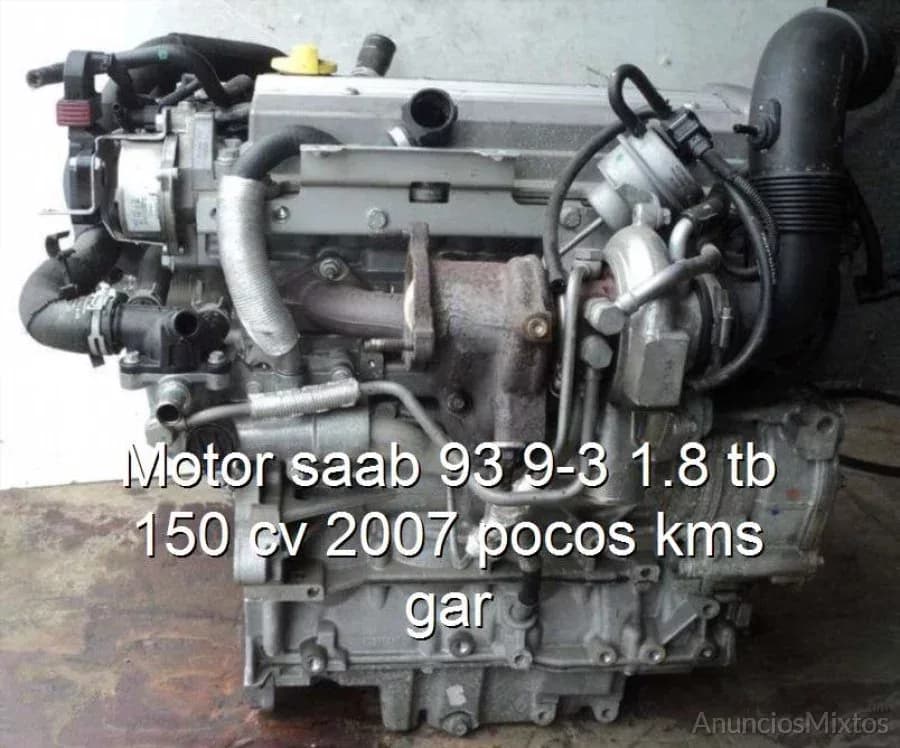 Motor saab 93 9-3 1.8 tb 150 cv 2007 pocos kms gar - Foto 1