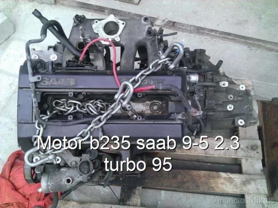 Motor b235 saab 9-5 2.3 turbo 95 - Foto 1