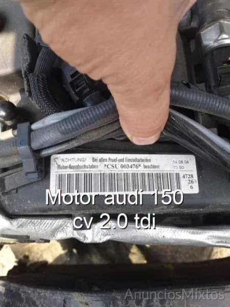 Motor audi 150 cv 2.0 tdi - Foto 1