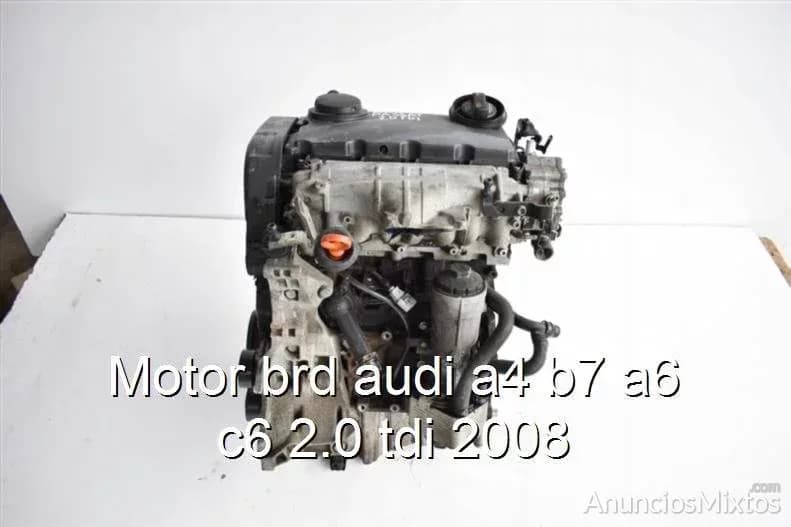 Motor brd audi a4 b7 a6 c6 2.0 tdi 2008 - Foto 1