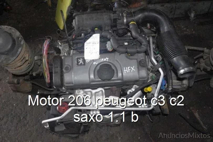 Motor 206 peugeot c3 c2 saxo 1.1 b - Foto 1