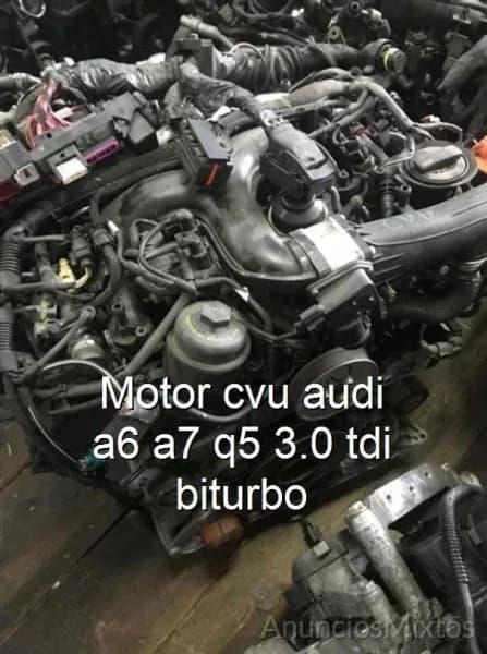 Motor cvu audi a6 a7 q5 3.0 tdi biturbo - Foto 1