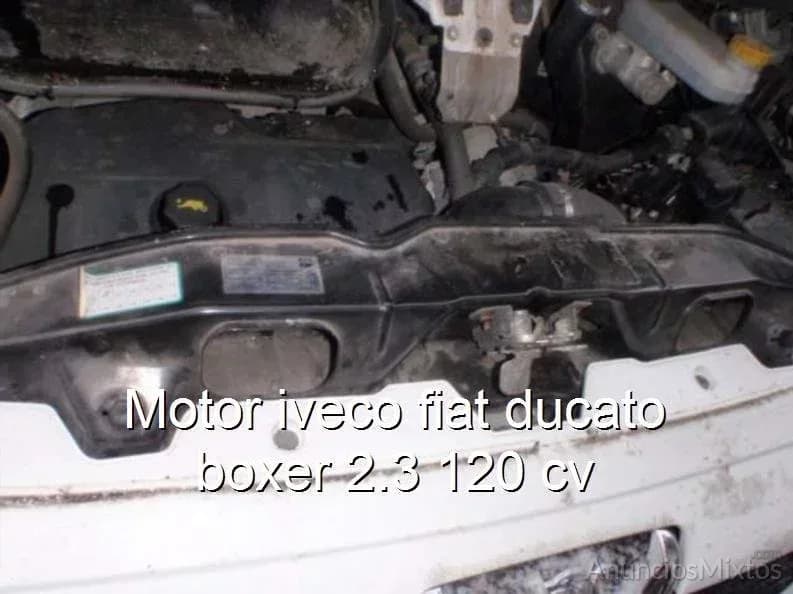 Motor iveco fiat ducato boxer 2.3 120 cv - Foto 1