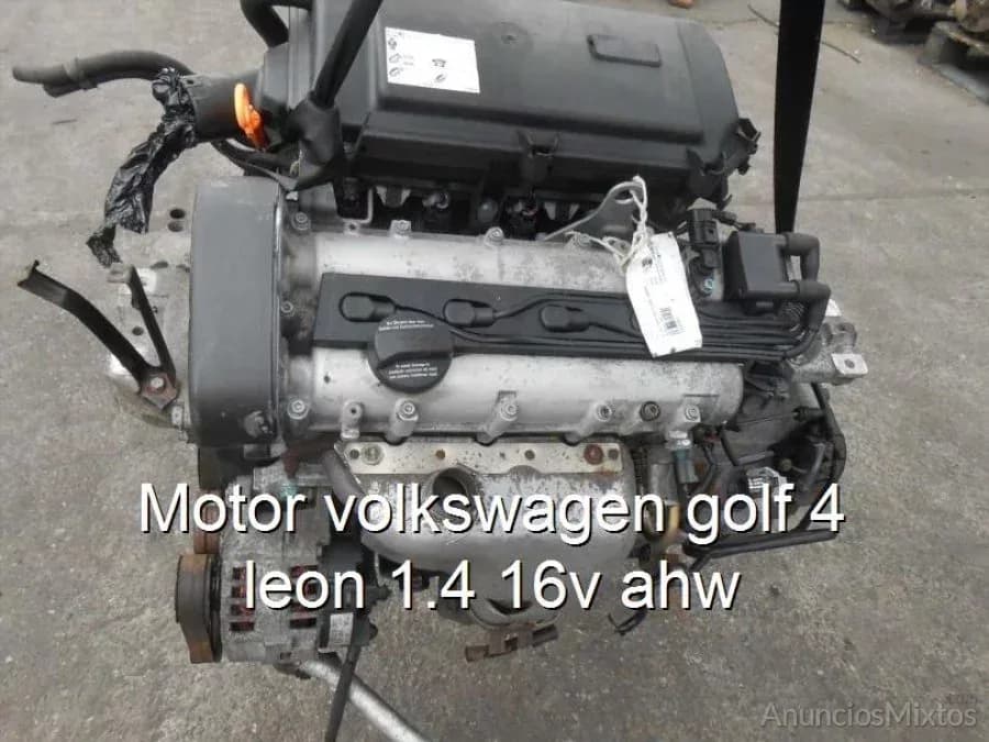 Motor volkswagen golf 4 leon 1.4 16v ahw - Foto 1