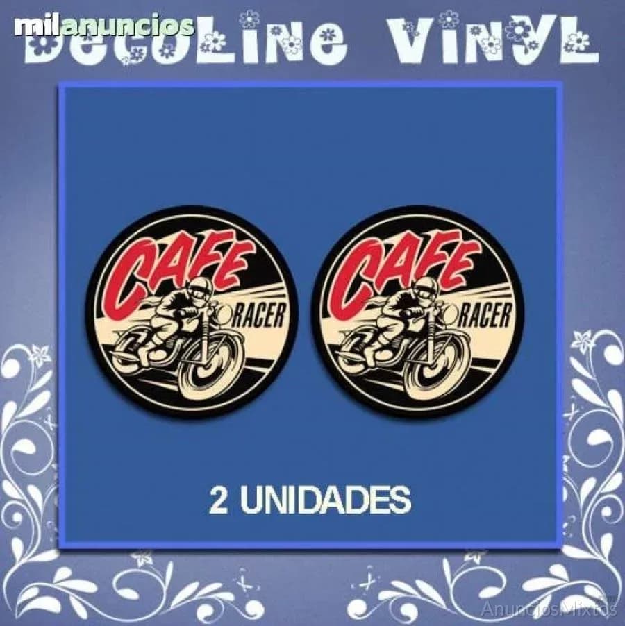 Pegatinas cafe racer ref: dp45 - Foto 1