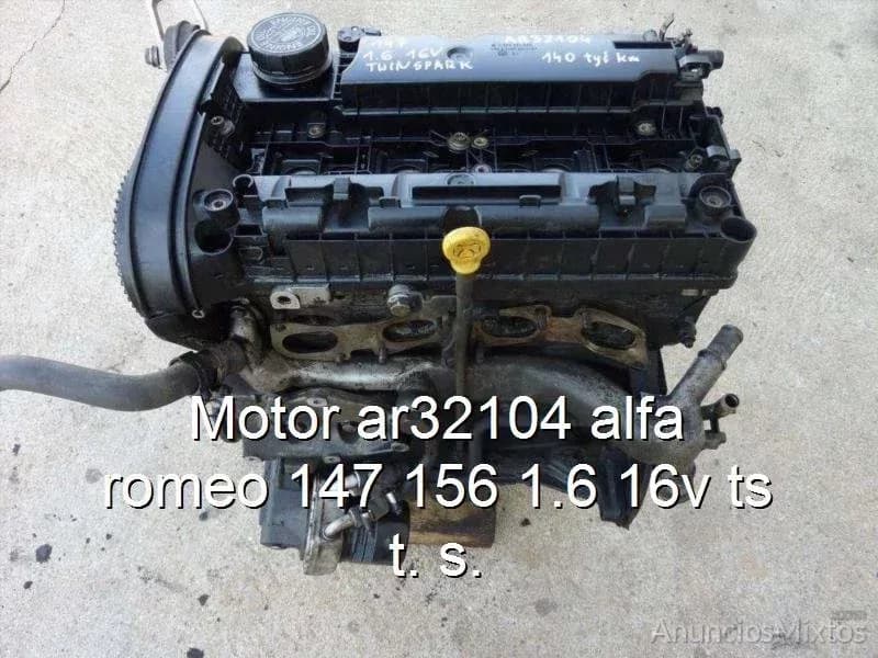 Motor ar32104 alfa romeo 147 156 1.6 16v ts t. s. - Foto 1