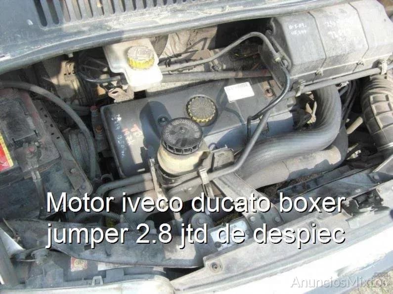 Motor iveco ducato boxer jumper 2.8 jtd de despiec - Foto 1