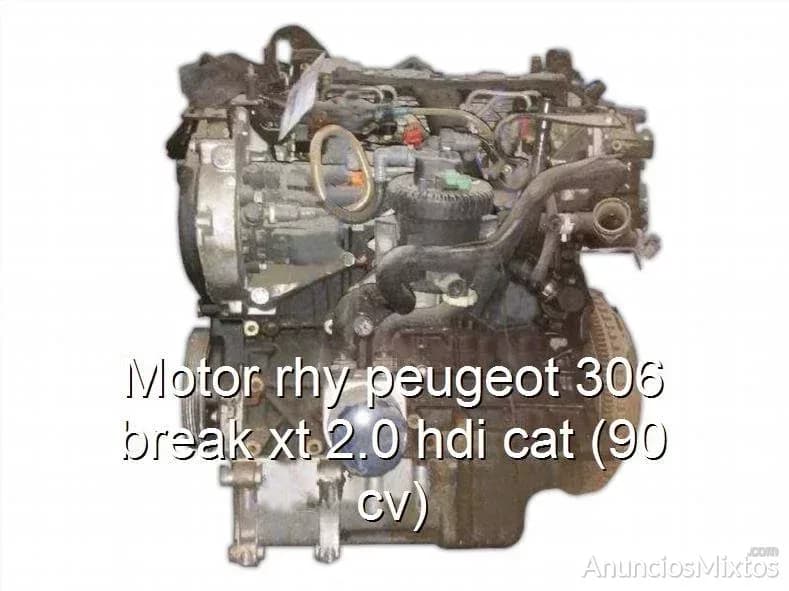 Motor rhy peugeot 306 break xt 2.0 hdi cat (90 cv) - Foto 1