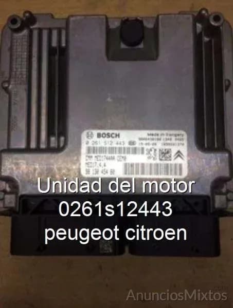 Unidad del motor 0261s12443 peugeot citroen - Foto 1