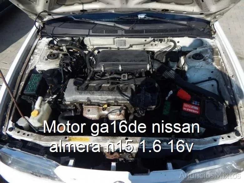 Motor ga16de nissan almera n15 1.6 16v - Foto 1