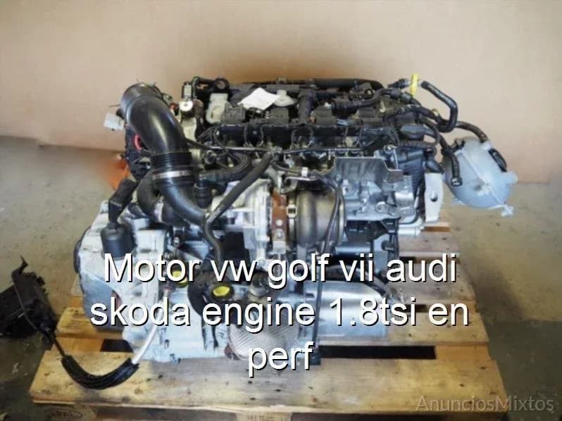 Motor vw golf vii audi skoda engine 1.8tsi en perf - Foto 1
