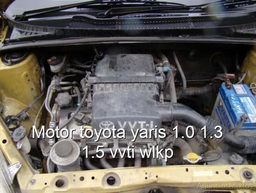 Motor toyota yaris 1.0 1.3 1.5 vvti wlkp - Foto 1