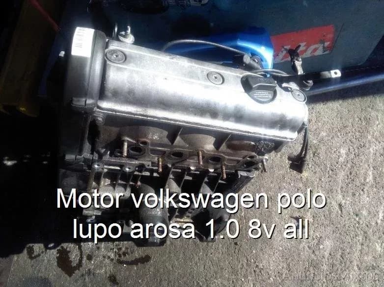 Motor volkswagen polo lupo arosa 1.0 8v all - Foto 1