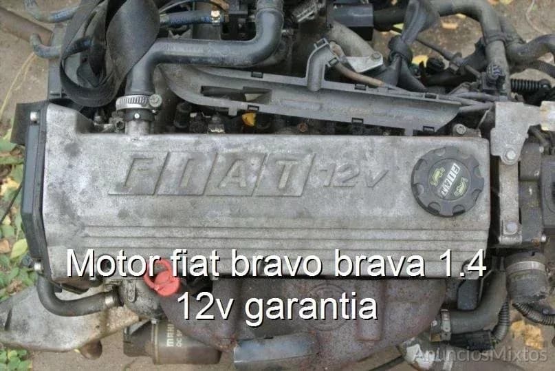 Motor fiat bravo brava 1.4 12v garantia - Foto 1