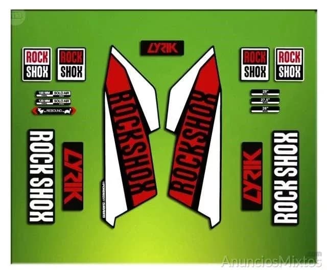 Pegatinas rock shox lyric 2016 elx53 - Foto 1