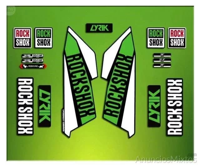 Pegatinas rock shox lyric 2016 elx53 - Foto 3